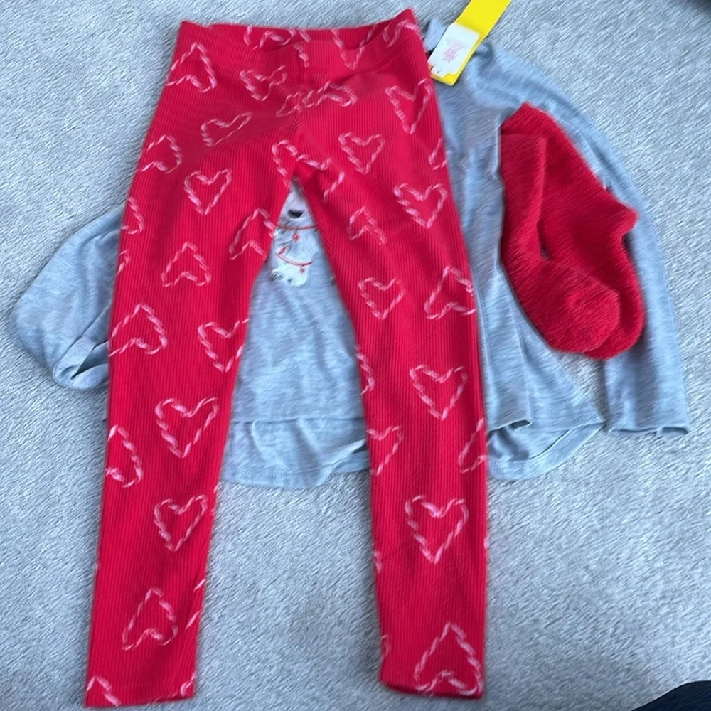 Girls Pajama Set Size 7/8 New With Tags